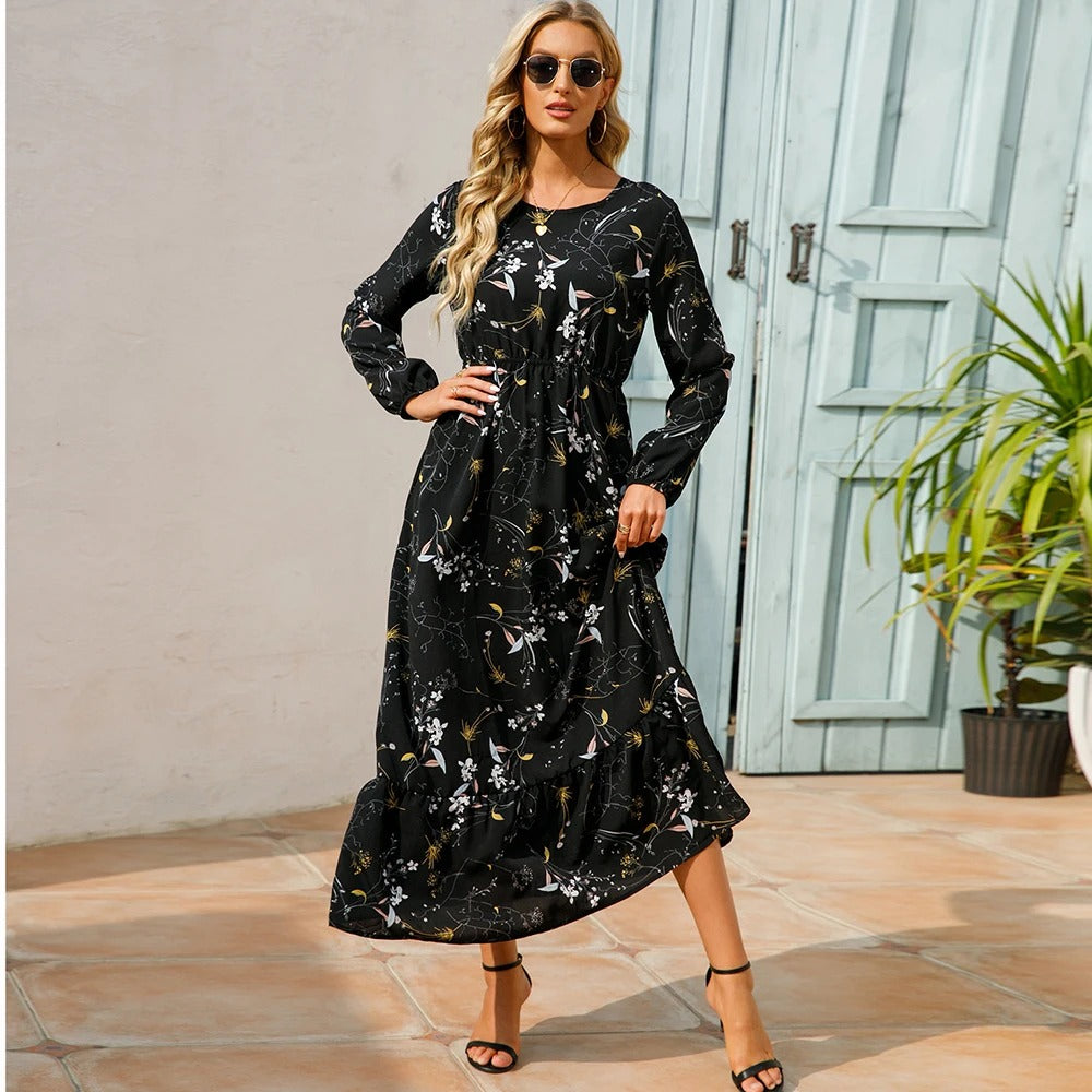 Long Sleeve Elegant floral