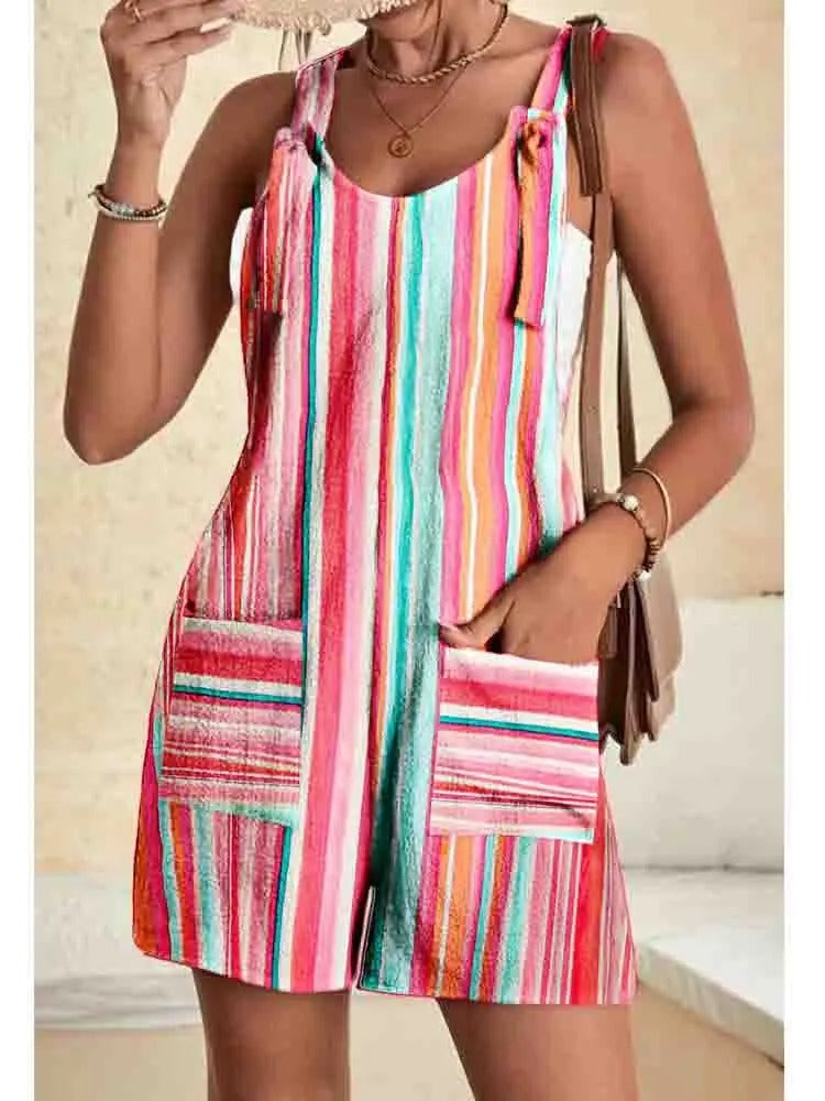 Short Overall Romper