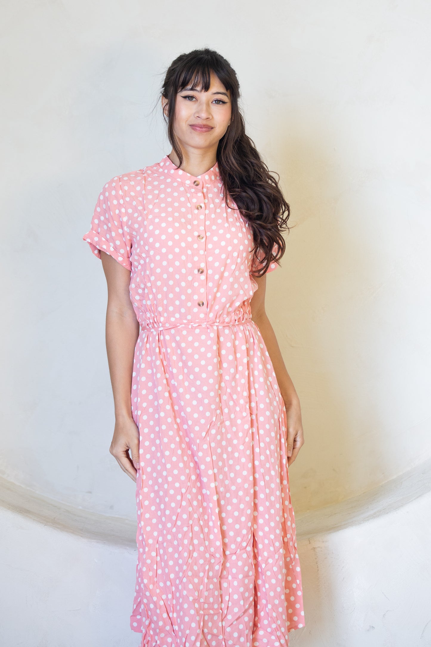 Polka Dot Long Summer Dress