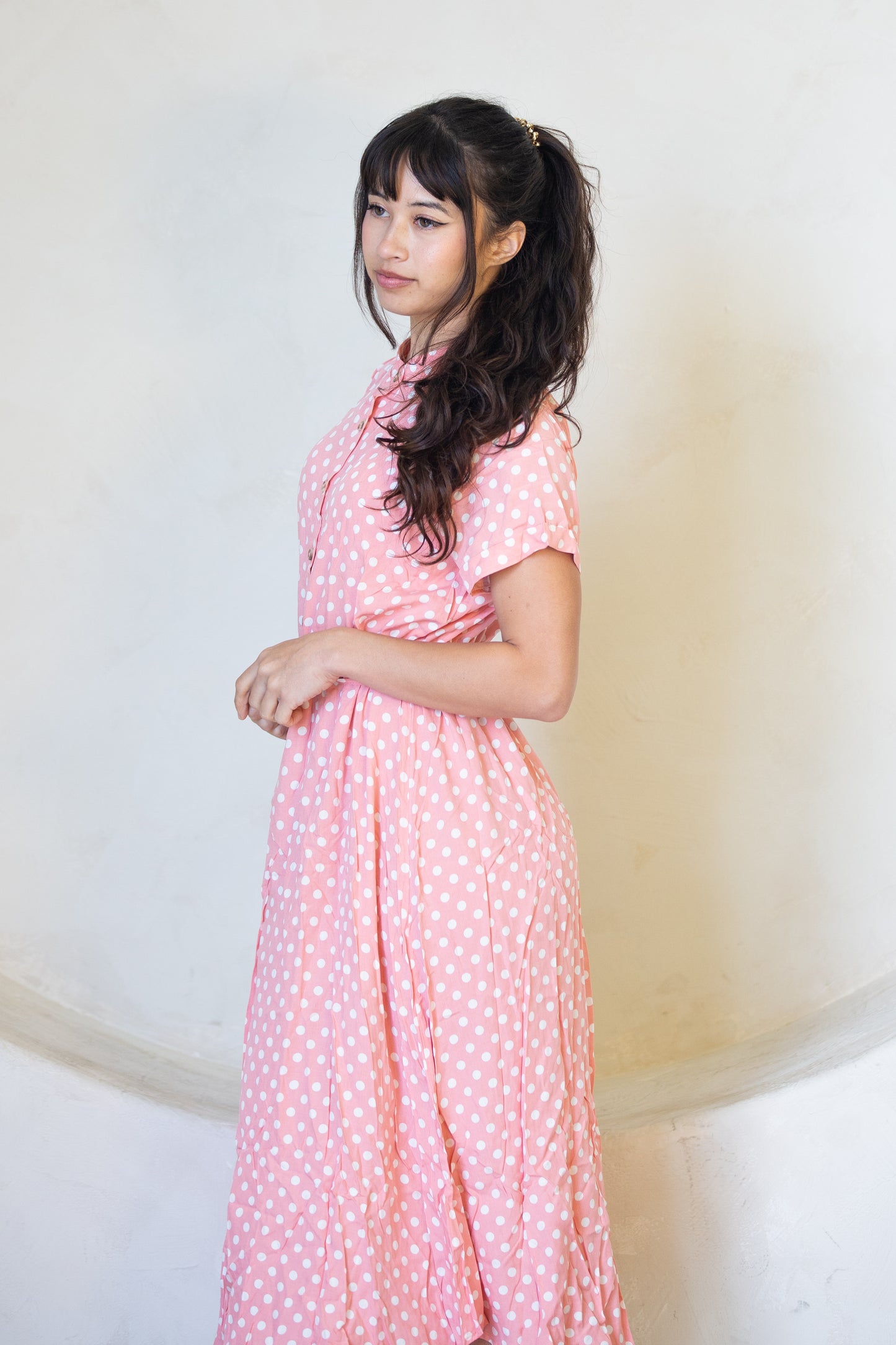 Polka Dot Long Summer Dress