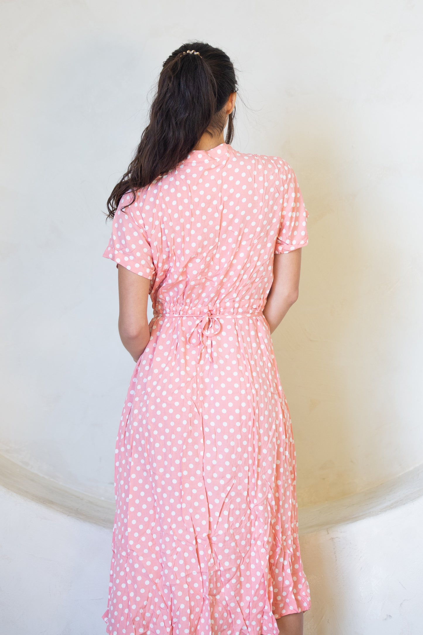 Polka Dot Long Summer Dress