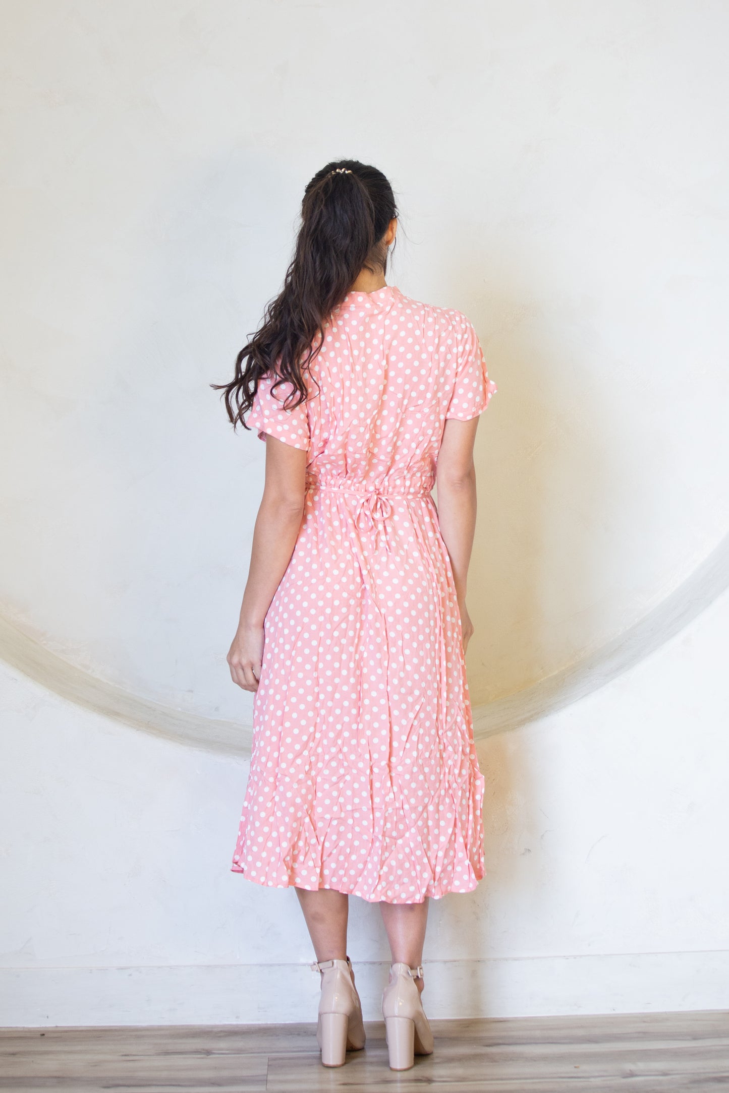 Polka Dot Long Summer Dress