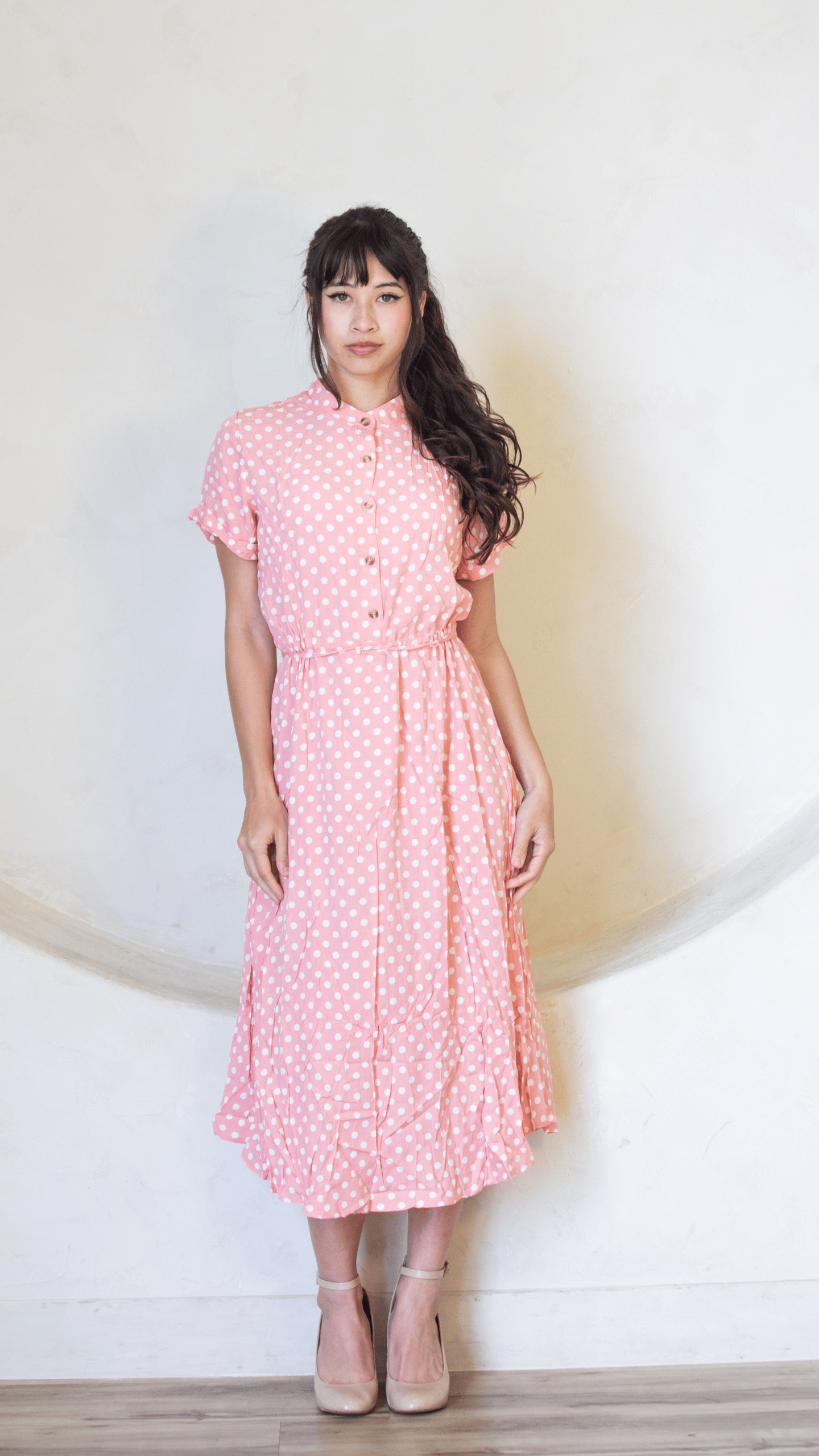 Polka Dot Long Summer Dress
