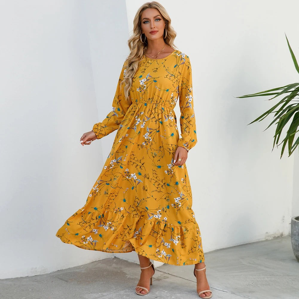 Long Sleeve Elegant floral
