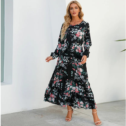 Long Sleeve Elegant floral