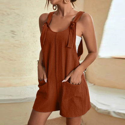 Short Overall Romper