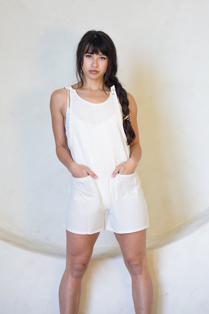 Short Overall Romper