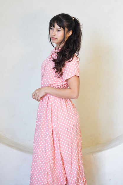 Polka Dot Long Summer Dress